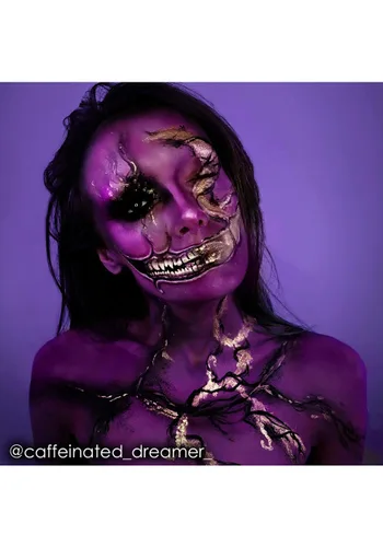 Vista 2 de Mehron CreamBlend Stick de Maquillaje Morado Multicolor