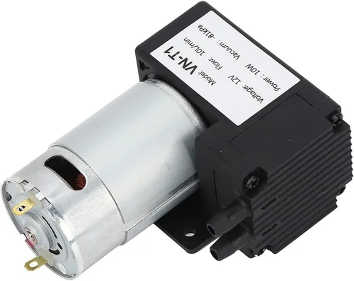 Vista 7 de Bomba de vacío miniatura de 10L/min DC -81kpa Bomba de presión negativa (DC12V)