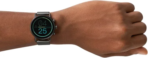 Vista 7 de Skagen Reloj inteligente con pantalla táctil Gen 6 con Alexa integrado, altavoz, frecuencia cardíaca, oxígeno en sangre, GPS, pagos sin contacto