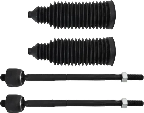 Vista 282 de TRQ Kit de dirección delantera con barra de acoplamiento de fuelle de piñón y cremallera compatible con Toyota Echo 2000-2005