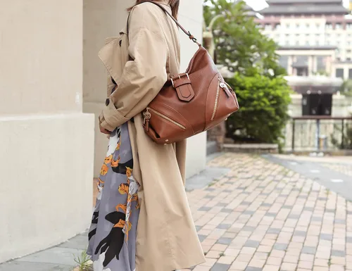 Vista 2 de MKF Collection Bolsos de hombro para mujer bolso cruzado bolso de mensajero lateral Hobo y cartera Wrislet a juego L