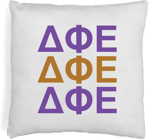 Vista 48 de sockprints Alpha Chi Omega - Funda de almohada con letras griegas de 18 x 18 pulgadas, fundas de almohada para hermandad de hermandad, almohada