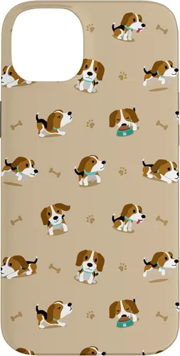 Vista 15 de Funda gráfica para iPhone 16 Dog Beagle Lover Cute Pet Women Girl Beagle
