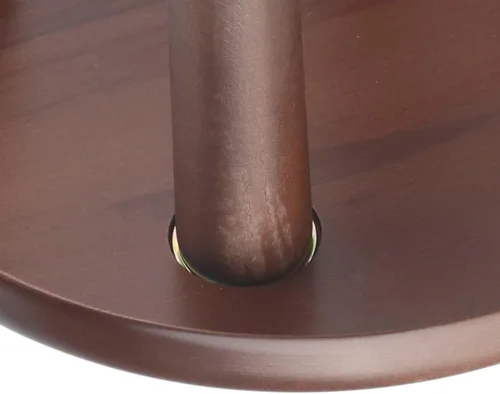 Vista 5 de POCREATION Taburete multiusos para niños, taburetes de madera para el hogar, bonito banco pequeño, asiento de pino para niños, taburete para muebles