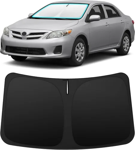 Vista 39 de INSAUTO Accesorios para parasol de parabrisas de ajuste personalizado para Acura RDX 2019-2026, parasol plegable para ventana delantera, reflector