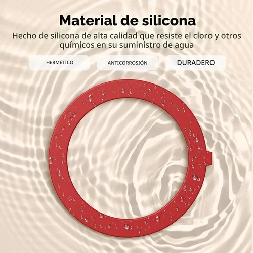 Vista 2 de Sello de válvula de descarga para Kohler, kit de válvula de descarga de recipiente mejorado de 2 piezas de material de silicona, piezas de reemplazo