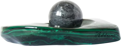 Vista 4 de Bolas de Baoding chinas, color gris oscuro, para ejercicio de salud, bolas de mano para el estrés, bolas de mármol para medicina china natural