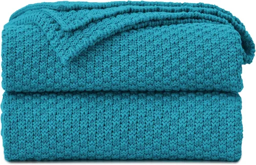 Vista 11 de Longhui bedding - Manta de punto negra para sofá, suave, acogedora, lavable a máquina, 100% algodón, manta de sofá, pesada, de 2.5 libras, bolsa