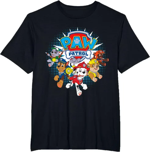 Vista 23 de Camisetas de Nickelodeon de Paw Patrol Team para hombres y mujeres