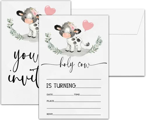 Vista 32 de Invitaciones para fiesta de primer cumpleaños, invitaciones de cumpleaños con purpurina de globo, invitaciones de cumpleaños de doble cara