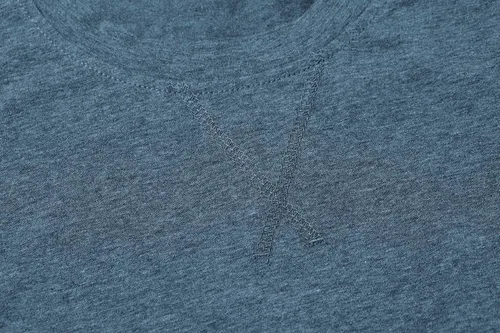 Vista 85 de NITAGUT Camiseta clásica de algodón para hombre con cuello redondo