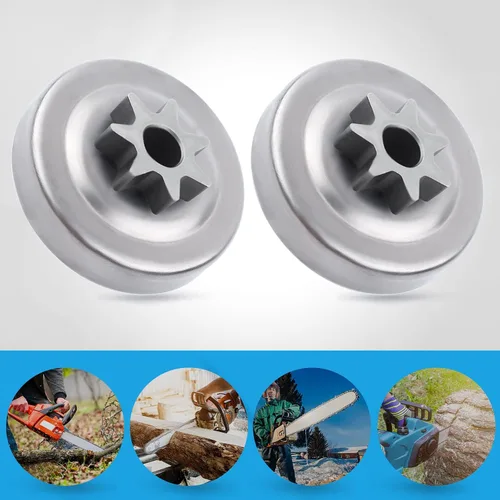 Vista 4 de Adefol Piñón de tambor de embrague 7T de 3/8 pulgadas para Stihl 029 039 MS290 MS310 MS390 Piezas de motosierra reemplazar 11125 640 2004