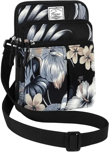Vista 26 de Kamo Bolso Multifuncional para Teléfono de Un Solo Hombro, Bolso de Cintura para Teléfono, Bolso Diagonal Cruzado, Estuche para Teléfono Inteligente