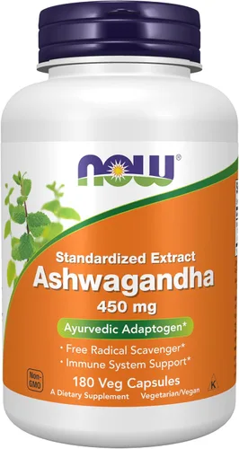 Vista 9 de Extracto de ashwagandha Now Foods, 90 cápsulas, four21-five02-jooi2449, paquete de de 1, 1, 1