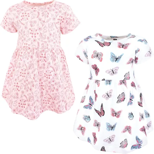 Vista 45 de Hudson Baby Vestidos de algodón para niña Bosque encantado