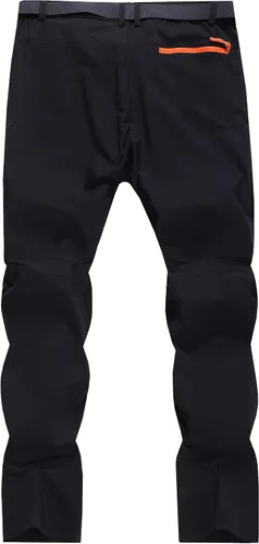 Vista 7 de NIODGONIA Pantalones cargo de senderismo para hombre, resistentes al agua, ligeros, de secado rápido, para pesca, viajes, trabajo, campamento