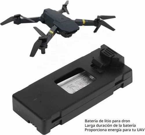 Vista 5 de 5 unids RC Drone reemplazo de batería, 3.7 V 1800 mAh batería de iones de litio para E88 E88PRO LsE525 E525 PRO