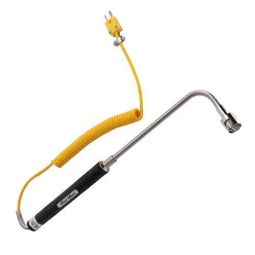 Vista 8 de Sensor de temperatura de termopar tipo K con funda de acero inoxidable y mango aislado Medición precisa de -58.0 °F a 932.0 °F para monitoreo