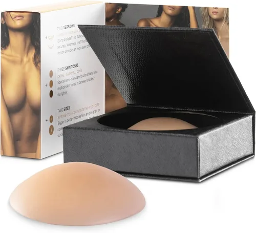 Vista 3 de Nippies Tape Boob Tape Skins - Paquete de cubiertas para pezones - Caramelo Tamaño 2