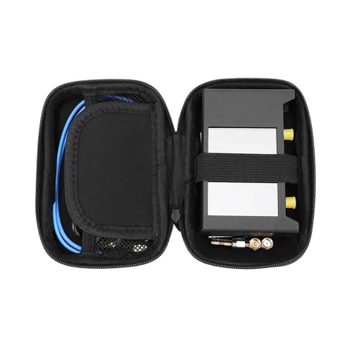 Vista 4 de Spectrum Analyzer, NanoVNA V2 Antenna Analyzer 50kHz-3GHz SAA-2 Handheld Vector Network 2.8Inch Built-in 2000mAh Battery Network Analyzer