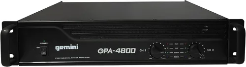 Vista 3 de Gemini Amplificador de potencia DJ profesional GPA-4800 4000W