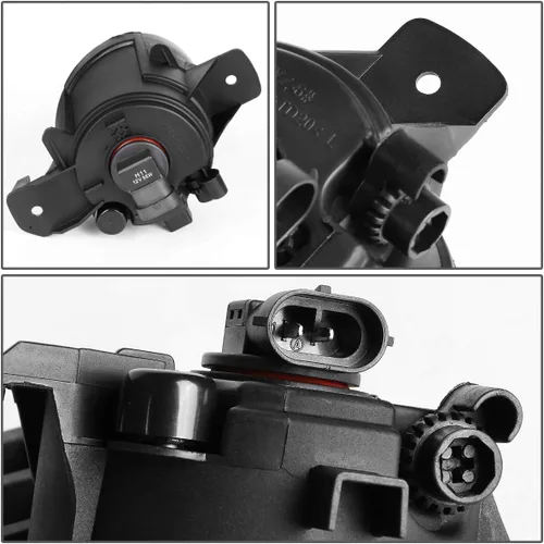 Vista 4 de DNA MOTORING FL-ZTL-211-CH - Luz antiniebla para el lado del conductor y del pasajero [compatible con 11-13 G37 / 13 JX35 / 08-10 M35 / 08-10 M45]