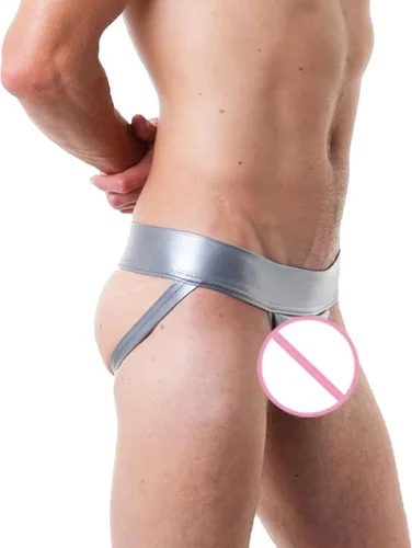 Vista 3 de Ctreela Arnés de cuerpo para hombre, ropa interior sexy de jaula para el cuerpo, bolsa grande, tanga con alarde de trasero, tangas para sexo