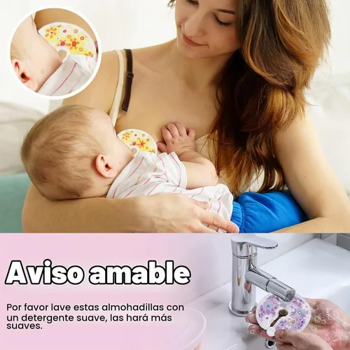 Vista 5 de 32 fundas para botones de tubo G, almohadillas de algodón para apoyo de alimentación, suministros de algodón reutilizables, fundas suaves
