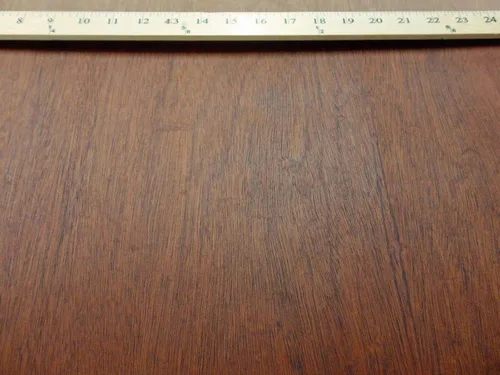 Vista 3 de Chapa de madera de caoba 8" x 17" soporte laminado fenólico HPL 1/20" grueso