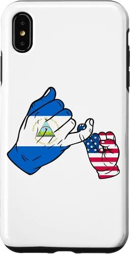 Vista 13 de iPhone 15 Parent and child Nicaragua USA family Case