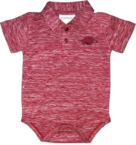Vista 19 de Two Feet Ahead Space Dye - Polo de golf de manga corta para bebé, para recién nacidos, tallas 0-3M-6M-12