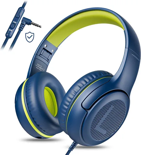 Vista 6 de awatrue AT2 2 auriculares para niños para viajes escolares, volumen seguro Paquete de 2 piezas