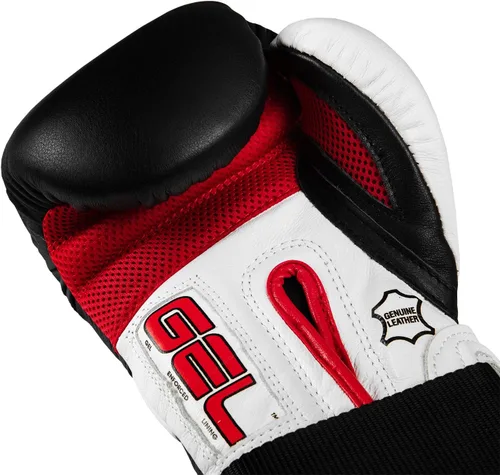 Vista 3 de Title Boxing Guantes de entrenamiento Gel Suspense, negro/blanco, 12 oz