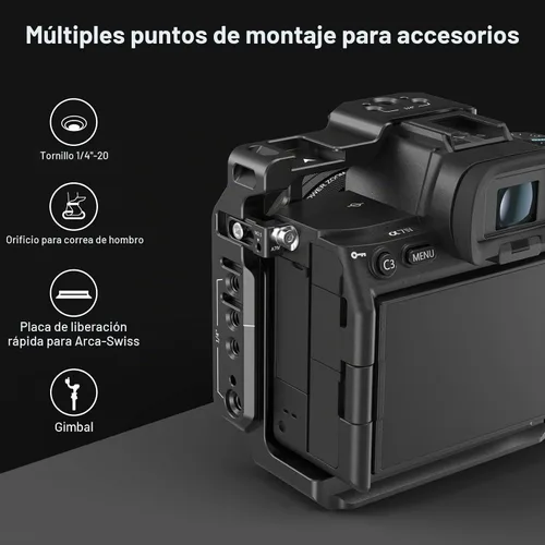 Vista 4 de Media jaula para cámara SmallRig