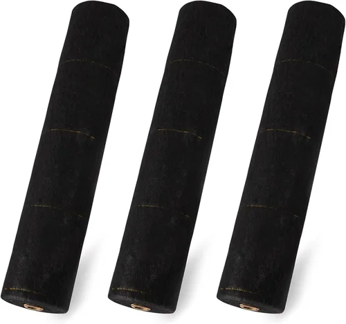 Vista 20 de Dewitt Pro-5 Tela Paisajística Tejida con Barrera contra Malezas, 5 oz, Negro, 3' x 250' - Control de Crecimiento de Servicio Pesado, Cubierta