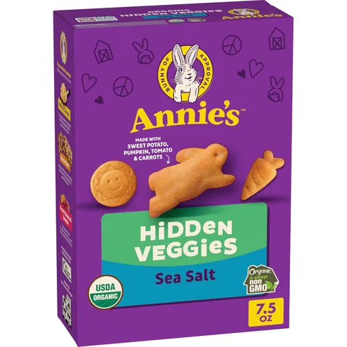 Vista 8 de Annie's Organic Cheddar Bunnies - Conejitos horneados de queso cheddar, Graham Snacks