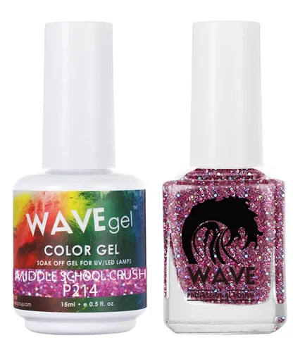 Vista 78 de WAVEGEL - Juego dúo de gel y esmalte de uñas a juego - Colección Simplicity - #P109 Blizzard I 0.5 onzas