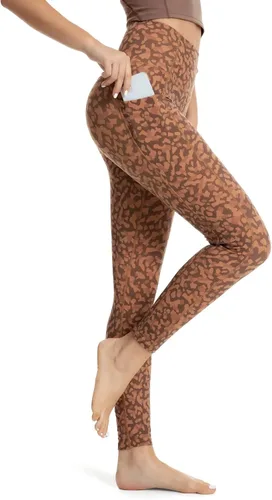 Vista 6 de QUEENIEKE Leggings con forro polar para mujer, leggings térmicos de cintura alta para mujer, leggings de yoga cálidos para mujer, invierno 220704