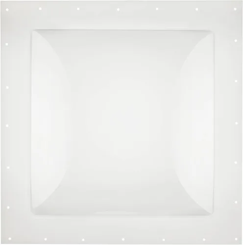 Vista 3 de RecPro Cúpula exterior para tragaluz RV Claraboya exterior universal de 14 x 14 pulgadas (transparente)