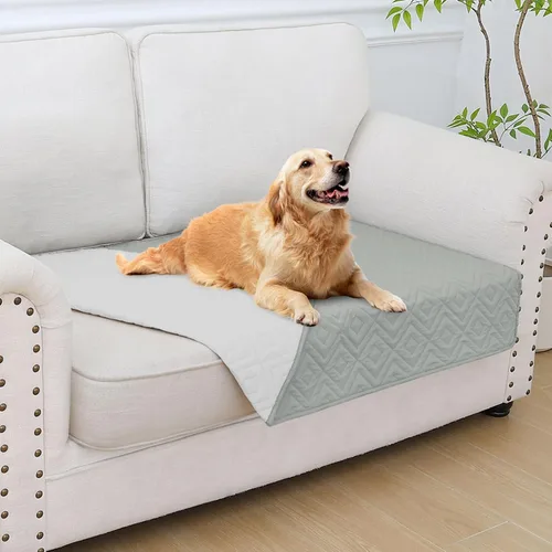 Vista 109 de hyha Manta impermeable para perros, funda suave para cama de perro, mantas para mascotas, funda impermeable para sofá y sillón para perros lavable