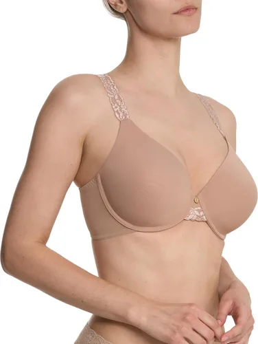 Vista 2 de Natori Sujetador de Ajuste Completo con Ribete de Encaje Body Double para Mujer Buff/Lt Mocha