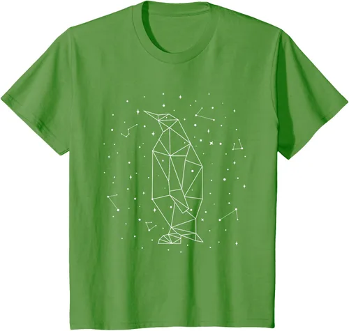 Vista 57 de Sternbild Penguin Constellation Emperor Sea Bird Penguin Camiseta Negro