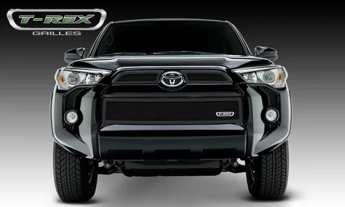 Vista 2 de T-Rex Grilles 51949 Kit de rejilla principal/parachoques de malla formada de clase superior para Toyota 4 Runner - 3 piezas