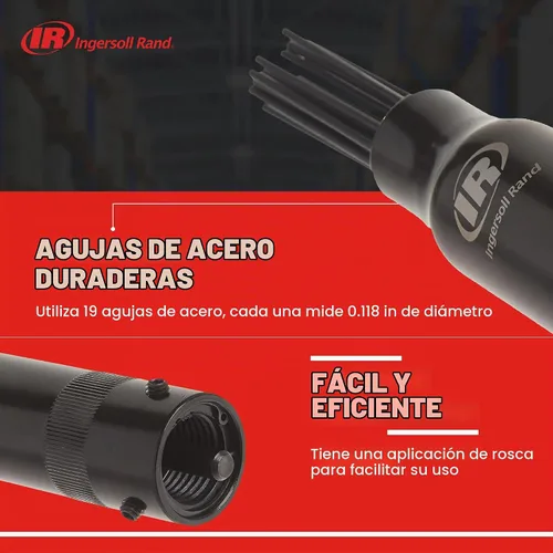 Vista 3 de Ingersoll Rand Edge Series EC400-NS Accesorio Descamador de Agujas, S