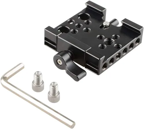 Vista 8 de CAMVATE Placa base de liberación rápida compatible con trípode Manfrotto 577/501 - 2406