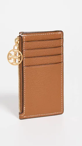 Vista 2 de Tory Burch Estuche para tarjetas Miller con cremallera superior para mujer