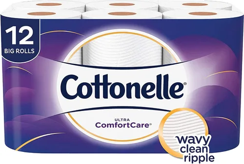Vista 10 de Cottonelle Ultra ComfortCare Big Roll Toilet Paper, Bath Tissue, 12 Toilet Paper Rolls