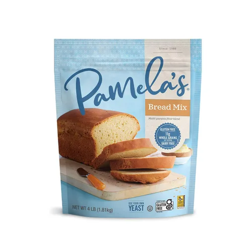 Vista 9 de Pamela's Products Sin gluten, mezcla de pan, 19 onzas (paquete de 6)