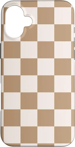 Vista 22 de iPhone 16 CLASSIC CHECKERED BIG CHECKERBOARD LUXURY DESIGN WOMENS MENS Case