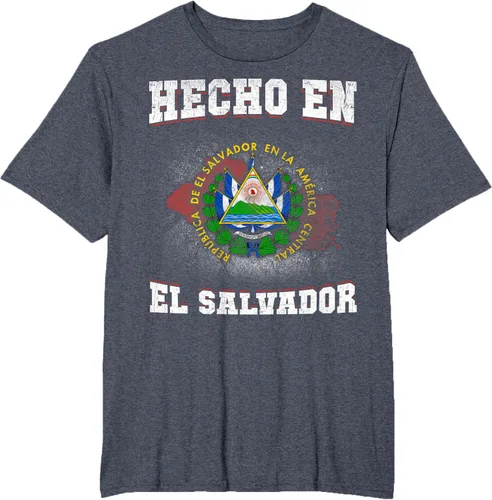 Vista 25 de Camisa de la bandera de El Salvador hecha en El Salvador